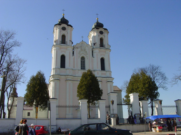 Обои картинки фото sejny, poland, города, католические, соборы, костелы, аббатства