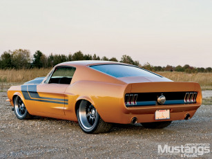 Картинка 1967 ford mustang fastback автомобили