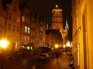 Картинка города огни ночного