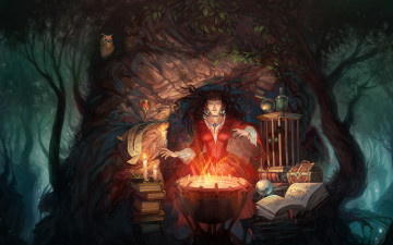 Картинка фэнтези маги