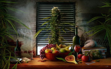 Картинка рисованные еда