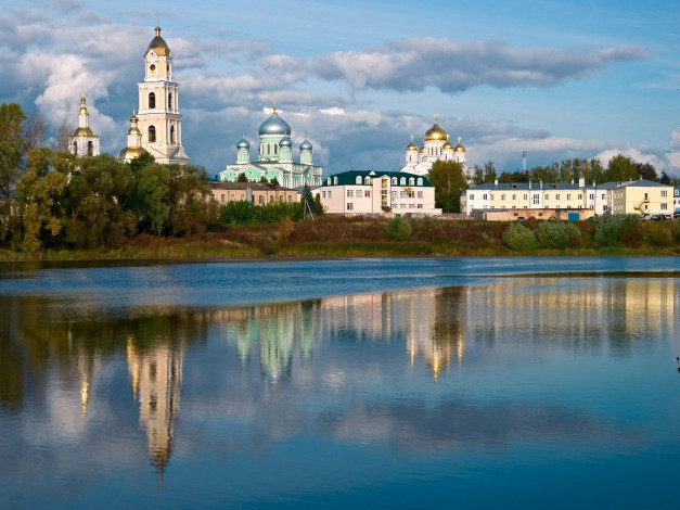 Обои картинки фото серафимо, дивеевский, монастырь, города, православные, церкви, монастыри
