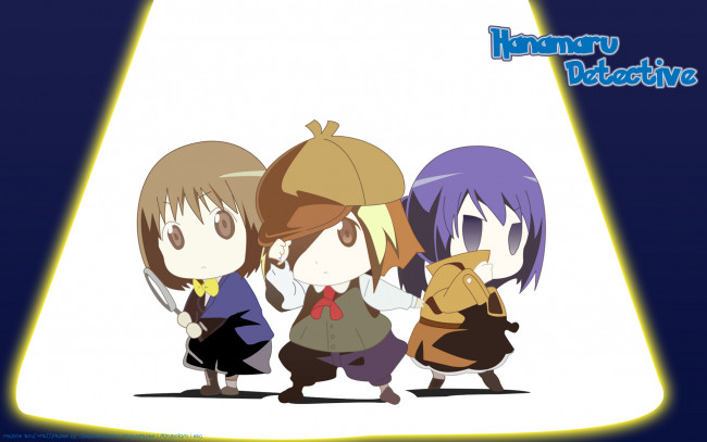 Обои картинки фото hanamaru, youchien, аниме