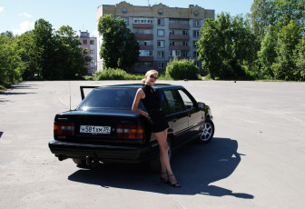 Картинка автомобили авто девушками