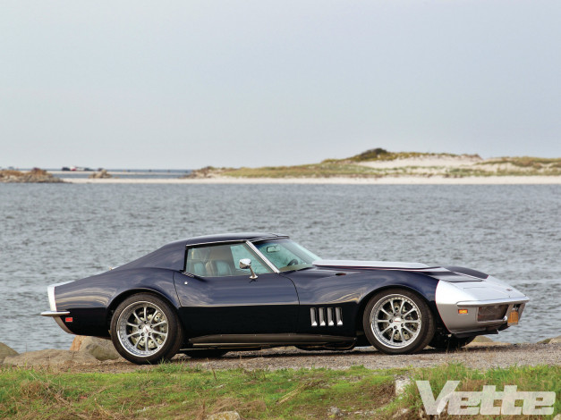 Обои картинки фото автомобили, corvette, chevy