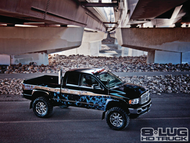 Обои картинки фото автомобили, custom, pick, up, duty