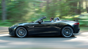 обоя jaguar, type, автомобили, land, rover, ltd, великобритания