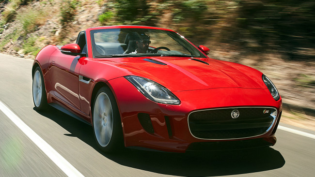 Обои картинки фото jaguar, type, автомобили, великобритания, land, rover, ltd