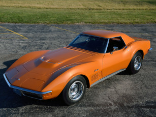 обоя автомобили, corvette, stingray, c3, convertible, ls6, 454, zr-2