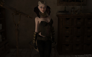 Картинка 3д+графика creatures+ существа вампир взгляд