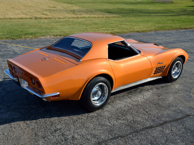 Обои картинки фото автомобили, corvette, stingray, zr-2, ls6, 454, convertible, c3