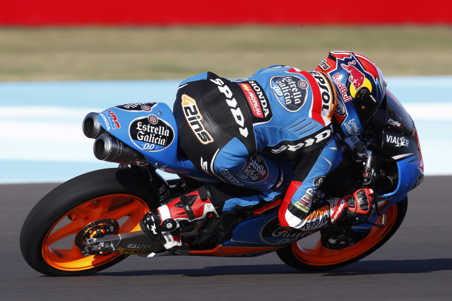 Обои картинки фото 193, lex rins, спорт, мотоспорт, экипировка, вираж, трек, байк, гонщик