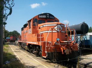 Картинка техника локомотивы железная дорога рельсы локомотив