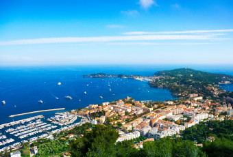 Картинка города ницца+ франция причалы море побережье дома ницца