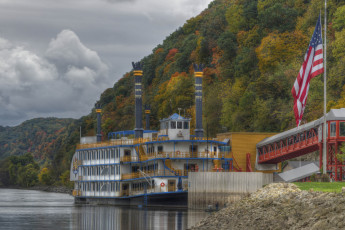 Картинка корабли пароходы река пароход