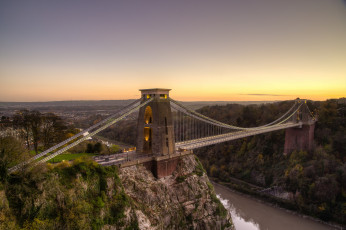 Картинка города -+мосты река мост