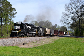 Картинка техника поезда железная дорога рельсы локомотив состав