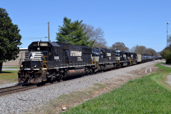 Картинка техника поезда железная дорога рельсы локомотив состав