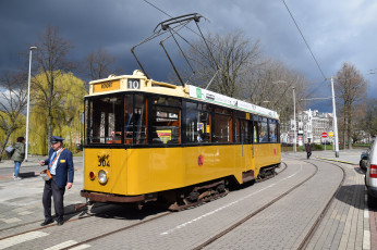 Картинка техника трамваи город трамвай рельсы