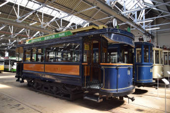 Картинка техника трамваи рельсы трамвай город