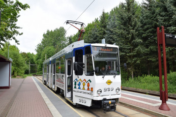 Картинка техника трамваи трамвай рельсы город