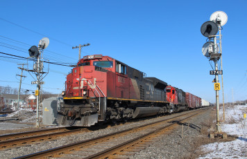 Картинка техника поезда железная дорога рельсы локомотив состав