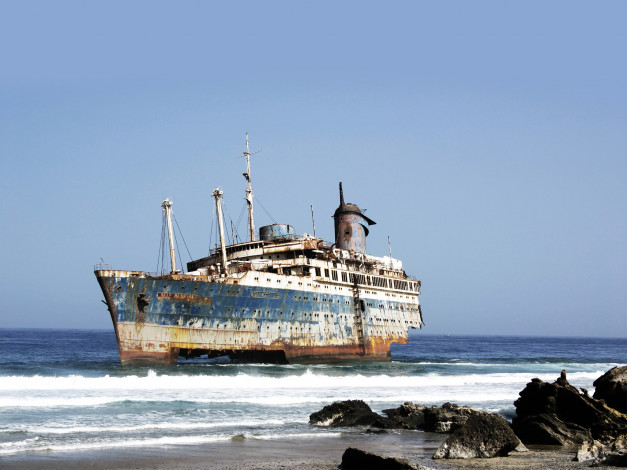 Обои картинки фото корабли, другое, ship, junk, semi