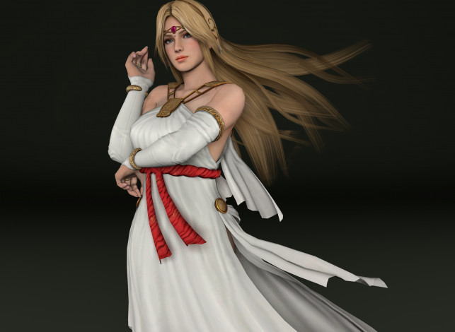 Обои картинки фото 3д графика, аниме , anime, девушка, фон, взгляд