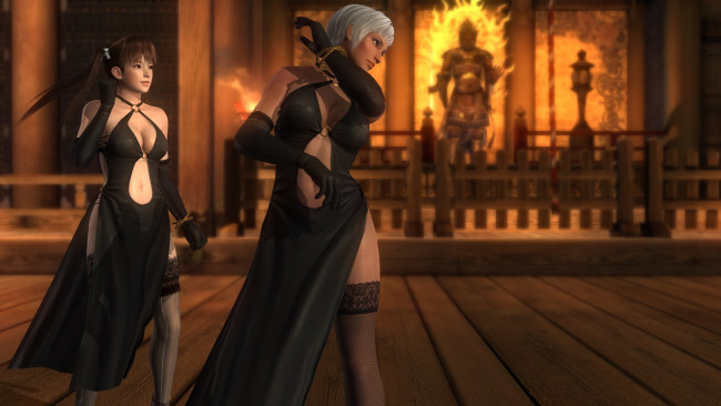 Обои картинки фото 3д графика, аниме , anime, фон, взгляд, девушки