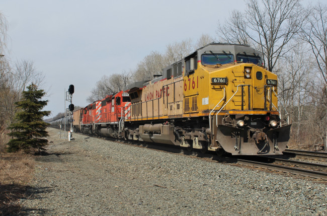 Обои картинки фото техника, поезда, железная, дорога, рельсы, локомотив, состав