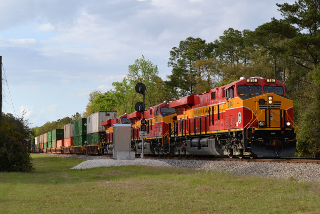 Обои картинки фото техника, поезда, железная, дорога, рельсы, локомотив, состав