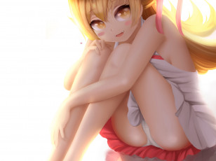 Картинка аниме bakemonogatari oshino shinobu