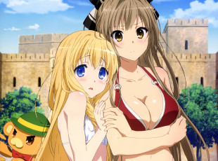 Картинка аниме amagi+brilliant+park девушки