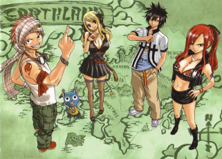 Картинка аниме fairy+tail хвост феи