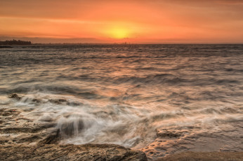 Картинка природа моря океаны рассвет