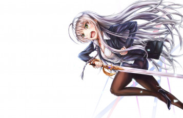 Картинка аниме hataraku+maou-sama девушка