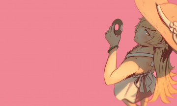 Картинка аниме bakemonogatari фон взгляд девушка