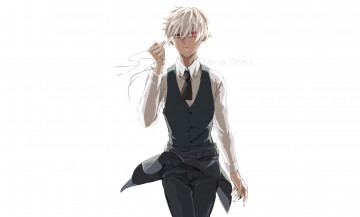 Картинка аниме tokyo+ghoul канеки
