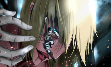 Картинка аниме shingeki+no+kyojin атака титанов