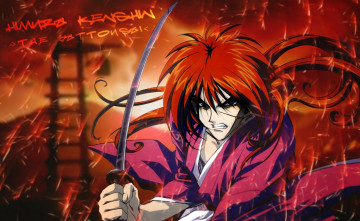Картинка аниме rurouni+kenshin кенсин