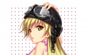 Картинка аниме bakemonogatari девушка взгляд фон