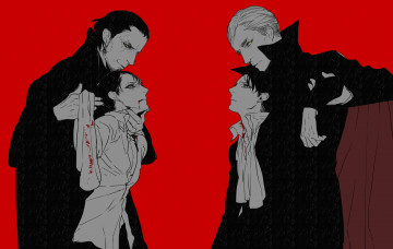 Картинка аниме shingeki+no+kyojin парни