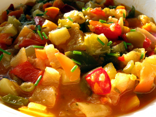 Обои картинки фото еда, овощи, овощное, рагу