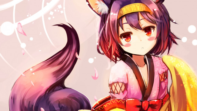 Обои картинки фото аниме, no game no life, девушка, взгляд, фон