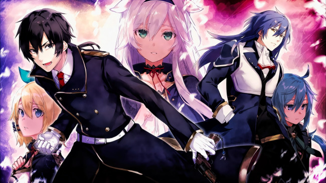 Обои картинки фото аниме, rokudenashi majutsu koushi to akashic records, weapon, sensei, akashic, records, of, bastard, magic, instructor, shiro, neko, gun, shironeko, anime, rokudenashi, majutsu, koushi, to, japanese, bishojo, mahou