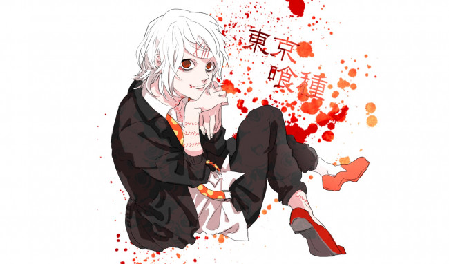 Обои картинки фото аниме, tokyo ghoul, сузуя