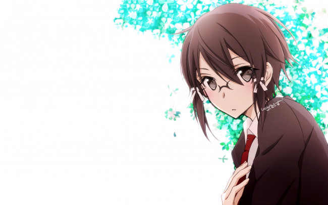 Обои картинки фото аниме, sword art online, фон, взгляд, девушка