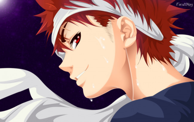 Обои картинки фото аниме, shokugeki no soma, сома