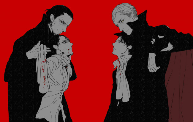 Обои картинки фото аниме, shingeki no kyojin, парни