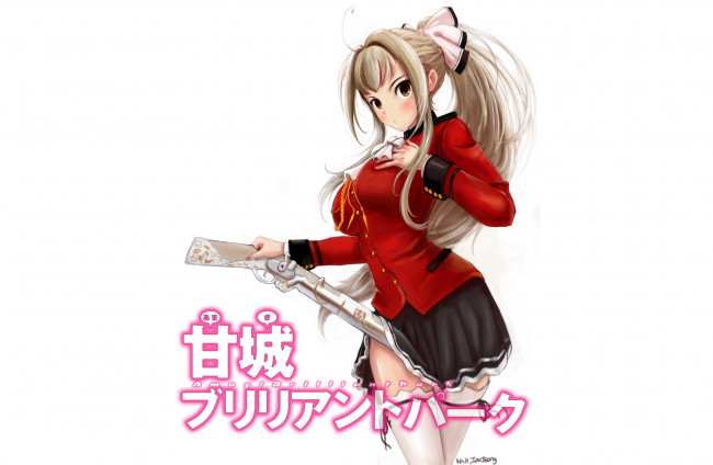 Обои картинки фото аниме, amagi brilliant park, девушка